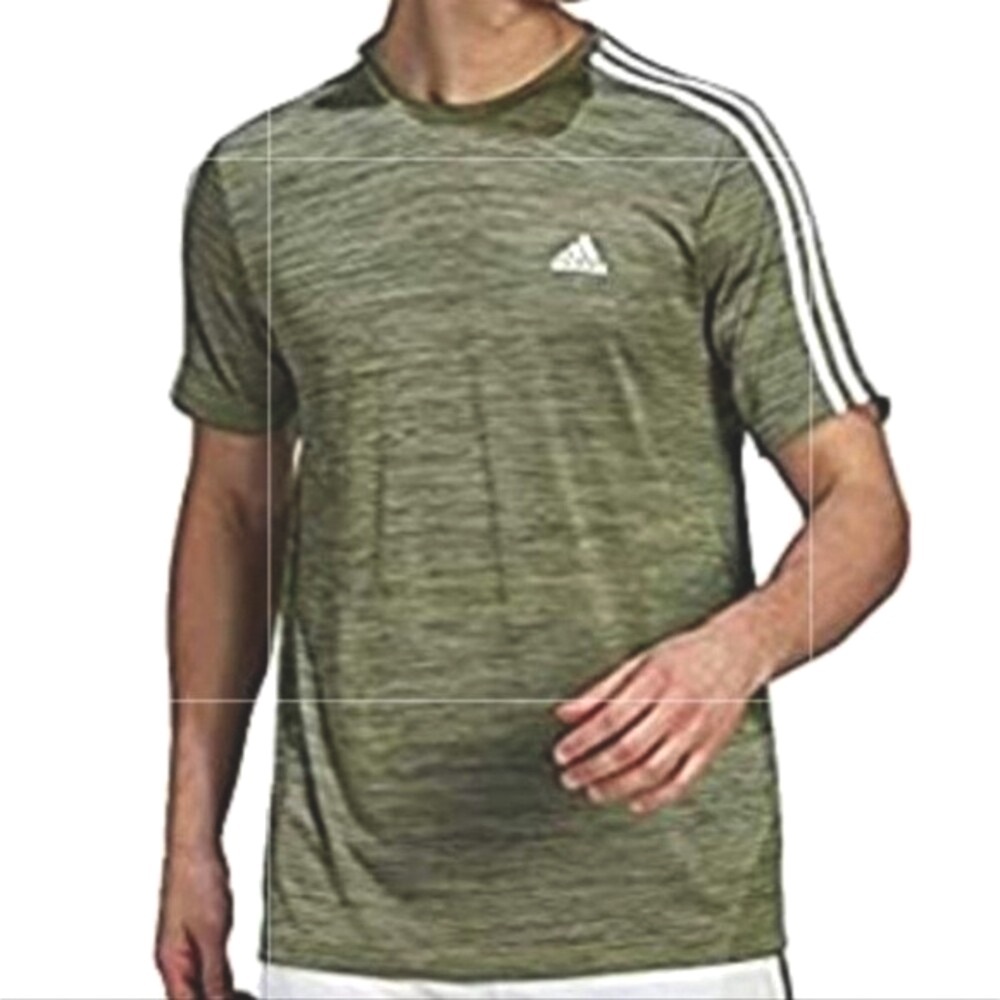 Adidas Men’s Size 2XL Short Sleeve Crewneck Shirt Performance